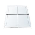 Wall Mirror - Square - Glass - 50cm x 50cm
