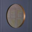 Wall Mirror - Gold - Round - 80cm x 80cm