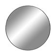 Jersey Mirror - Round - Wall - Black - 80cm x 80cm