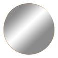 Jersey Mirror - Round - Wall - Brass - 100cm x 100cm