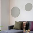 Jersey Mirror - Round - Wall - Brass - 40cm x 40cm
