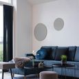 Jersey Mirror - Round - Wall - Brass - 40cm x 40cm
