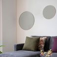 Jersey Mirror - Round - Wall - Brass - 60cm x 60cm