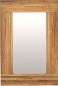 Kent Oak Rectangular Wall Mirror - 60cm x 90cm