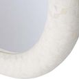 Aspen Mirror - White Bone Inlay - Round
