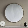 Belvedere Wall Mirror - Aged Gold - Round - 80cm x 80cm