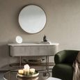Belvedere Wall Mirror - Aged Gold - Round - 80cm x 80cm