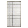 Blakely Wall Mirror - Antique Gold Window - 100cm x 180cm