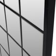 Blakely Wall Mirror - Black Window - 100cm x 180cm