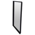 Bronks Wall Mirror - Black Acacia Wood - 76cm x 100cm