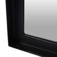 Bronks Wall Mirror - Black Acacia Wood - 76cm x 100cm