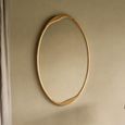 Hague Wall Mirror - Natural Wooden - Oval - 70cm x 119cm