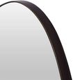 Sabina Wall Mirror - Bronze Metal - Abstract - 50.7cm x 68.5cm