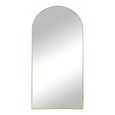 Madrid Mirror - Arch - Floor Standing - Brass - 90cm x 180cm