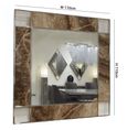Inlay Square Wall Mirror - Marble - Variation Available