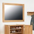 Mobel Oak Wall Mirror - Rectangular - 81cm x 112cm
