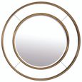 Grace Wall Mirror - Gold - Round