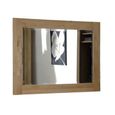 Opus Wall Mirror - Large - 75cm x 150cm - Oak