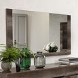 Modern Medea Wall Mirror - 144cm - Vintage Oak