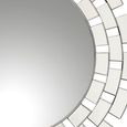 Oyampis Beveled Glass - Round - Wall Mirror