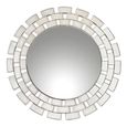 Oyampis Beveled Glass - Round - Wall Mirror