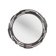 Pisa - Bronze - Round - Wall Mirror