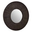 Sagor Wall Mirror - Round - Mango Wood