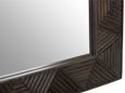 Saira Wall Mirror - Carved - Square - Mango Wood