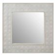 Satara Wall Mirror - Square - White Mango Wood