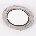 Port Hole Mirror - Silver - Round - 38.5cm x 38.5cm