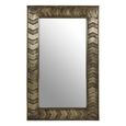 Sirsa Wall Mirror - Silver Metallic