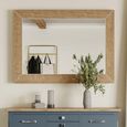 Signature Blue Wall Mirror - 81cm x 111cm