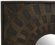 Suri Wall Mirror - Brown Mango Wood - Italian