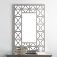 Wall Mirror - Torino - Rectangular - Grey - 79cm x 118cm