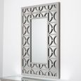 Wall Mirror - Torino - Rectangular - Grey - 79cm x 118cm
