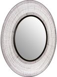 Trento Wall Mirror - Black Circular