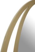 Trento Wall Mirror - Oval - Gold Double Ring Design