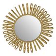 Trento Wall Mirror - Round - Gold Multi Ring Design