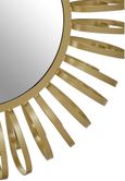 Trento Wall Mirror - Round - Gold Multi Ring Design