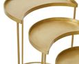 Suar Nest of 3 Tables - Gold