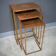 Nest of Tables - Copper - Set of 3
