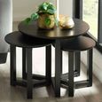Nidri Nest of Tables - Set of 3 - Black