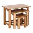 Nimbus Nest of Tables - Set of 3 - Oak