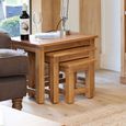 Mobel Oak Nest of Tables