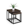 Brooklyn Nest of Tables - Set of 2 - Dark Oak