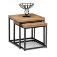 Brooklyn Nest of Tables - Set of 2 - Oak