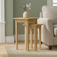 Twyford Nest of Tables - Set of 2 - Oak