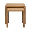 Curve Nest of Tables - Set of 2 - Small - Oak