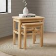 Sorento Nest of Tables - Oak