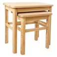 Sorento Nest of Tables - Oak